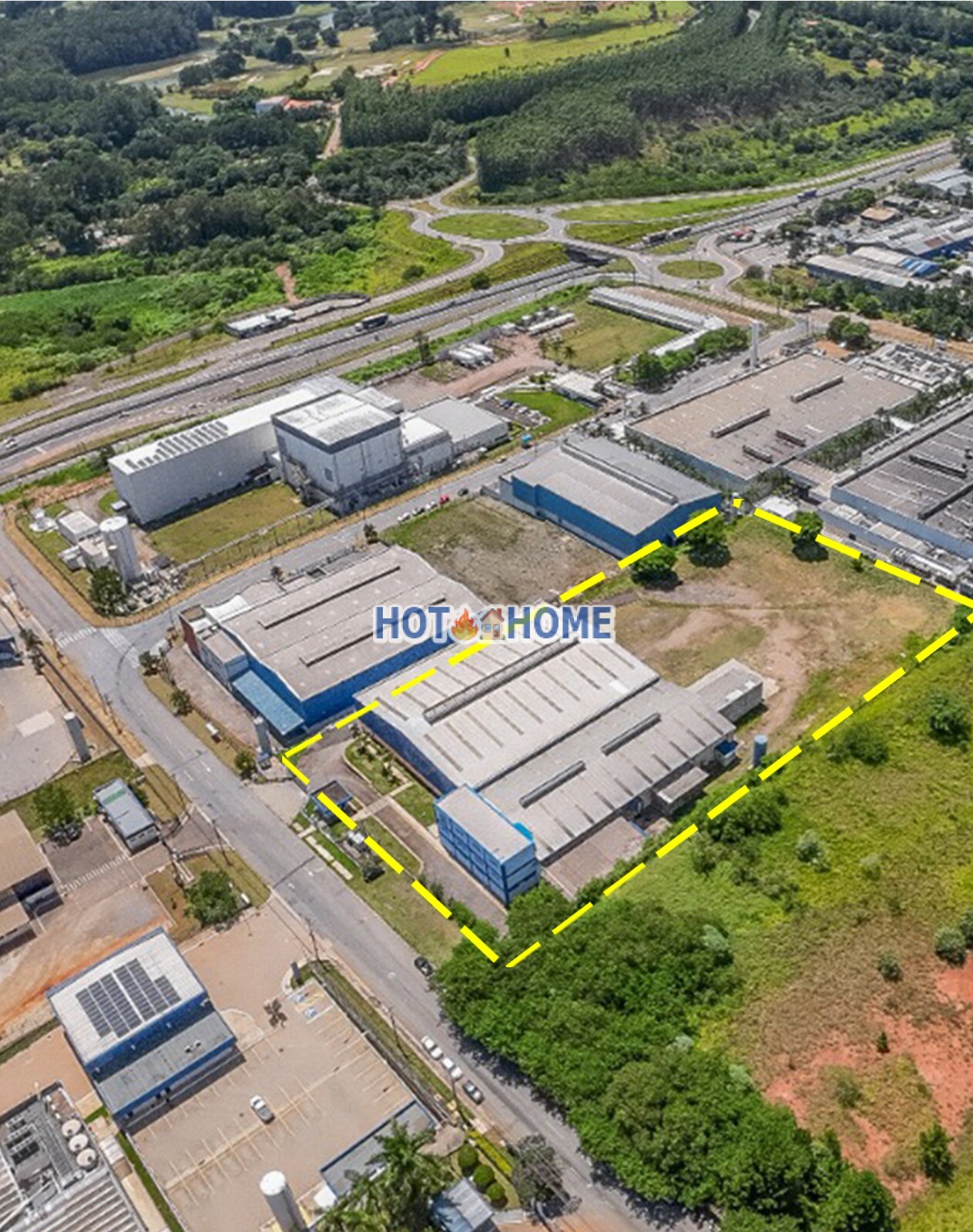 Galpão Industrial 3500m² área coberta. 12mil m² terreno 280m² área administrativa